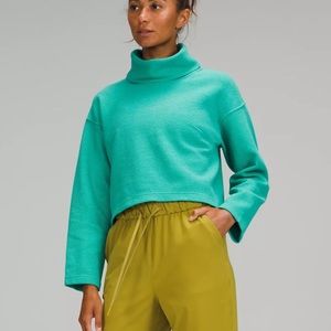 Lululemon Ribbed Funnel Neck Pullover